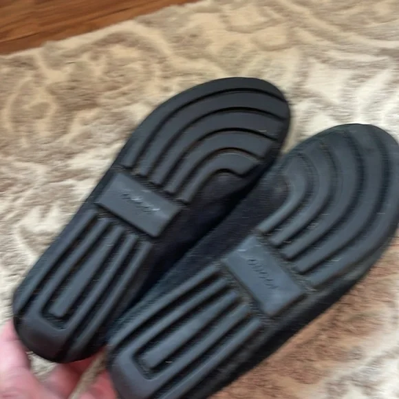 Gucci black Suede Driver loafers size 8